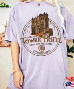 The Hollywood Tower Hotel Shirt Of Terror Disney Comfort Colors T-Shirt Classic 2 The Hollywood Tower Hotel Shirt Of Terror Disney Comfort Colors T Shirt Classic 3