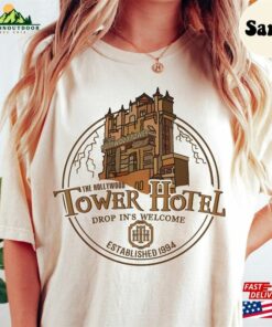 The Hollywood Tower Hotel Shirt Of Terror Disney Studios Hoodie T-Shirt The Hollywood Tower Hotel Shirt Of Terror Disney Studios Hoodie T-Shirt