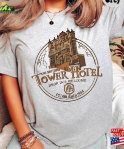 The Hollywood Tower Hotel Shirt Of Terror Disney Studios Unisex Classic The Hollywood Tower Hotel Shirt Of Terror Disney Studios Unisex Classic