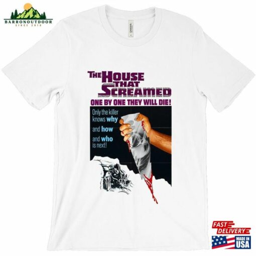 The House That Screamed T-Shirt 1969 ‧ Thriller Sweatshirt Hoodie