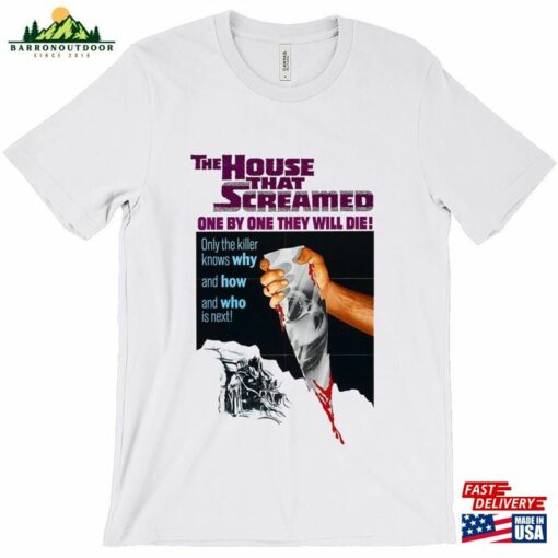 The House That Screamed T-Shirt 1969 ‧ Thriller Sweatshirt Hoodie