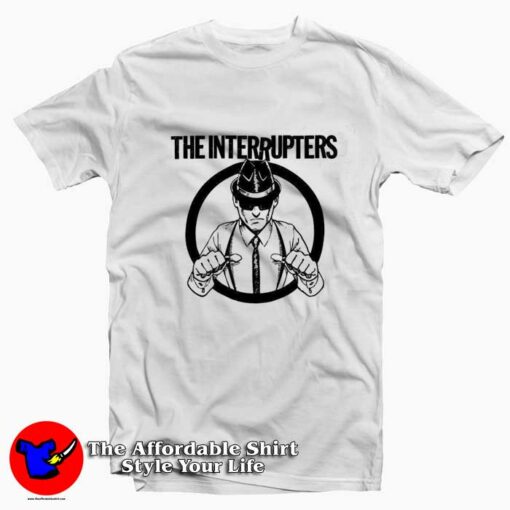 The InterruptersSuspenders Graphic T-Shirt On Sale