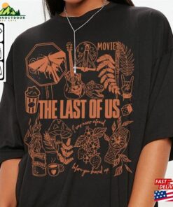 The Last Of Us Movie Doodle Art Shirt Vintage Merch Tee Graphic Sweatshirt Hoodie Unisex 2 The Last Of Us Movie Doodle Art Shirt Vintage Merch Tee Graphic Sweatshirt Hoodie Unisex 3