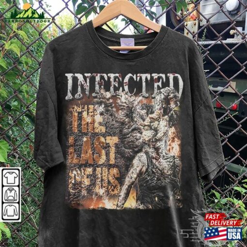 The Last Of Us Movie Shirt 90S Y2k Vintage Retro Bootleg Sweatshirt Hoodie T-Shirt