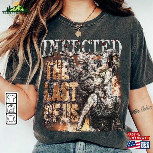 The Last Of Us Movie Shirt 90S Y2k Vintage Retro Bootleg Sweatshirt Hoodie T-Shirt