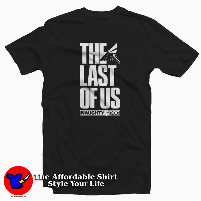 The Last Of Us Naughty Dog Unisex T-shirt Cheap The Last Of Us Naughty Dog Unisex T-shirt Cheap
