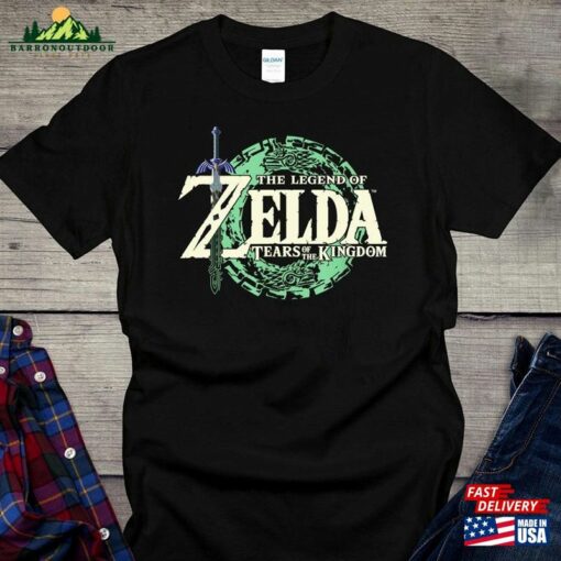 The Legend Of Zelda Tears Kingdom Official Logo T-Shirt Unofficial Fan Made Shirt Sweatshirt Classic