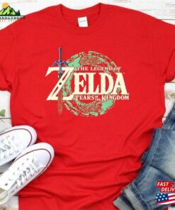 The Legend Of Zelda Tears Kingdom Official Logo T-Shirt Unofficial Fan Made Shirt Sweatshirt Classic
