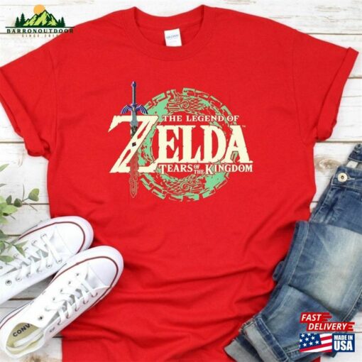 The Legend Of Zelda Tears Kingdom Official Logo T-Shirt Unofficial Fan Made Shirt Sweatshirt Classic