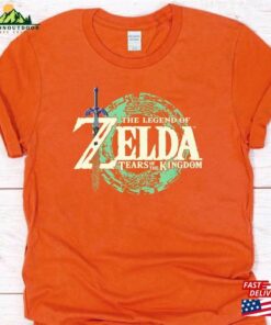 The Legend Of Zelda Tears Kingdom Official Logo T-Shirt Unofficial Fan Made Shirt Sweatshirt Classic 2 The Legend Of Zelda Tears Kingdom Official Logo T Shirt Unofficial Fan Made Shirt Sweatshirt Classic 3