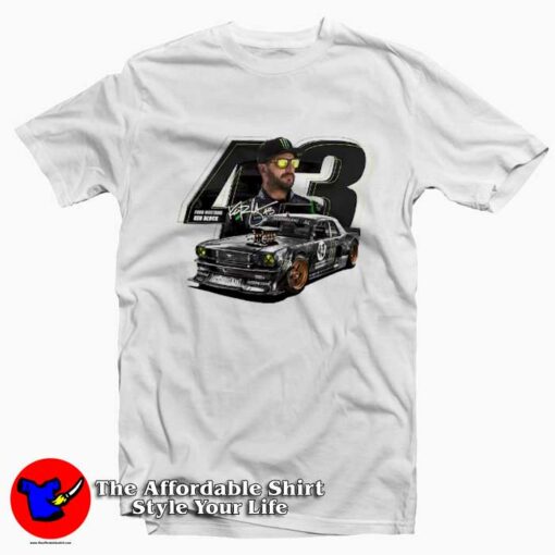 The Legend Rally Driver Ken Block 43 T-Shirt On Sale