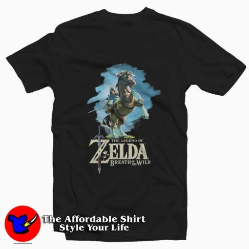 The Legend of Zelda Breath of the Wild T-Shirt On Sale