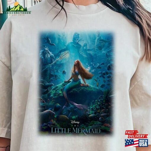 The Little Mermaid 2023 Movie Shirt Best Hoodie Sweatshirt