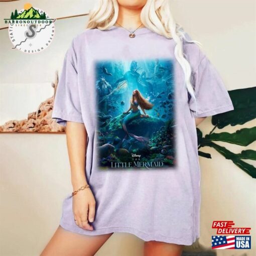 The Little Mermaid Shirt Sweatshirt Hoodie T-Shirt Unisex