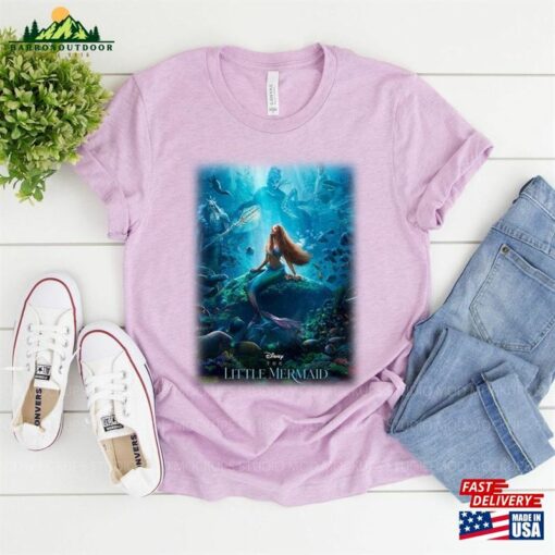 The Little Mermaid Shirt Sweatshirt Hoodie T-Shirt Unisex