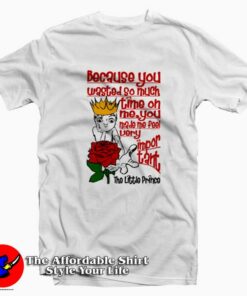 The Little Prince Very Important Quote T shirt On Sale 1