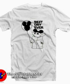 The Mandalorian Yoda Best Day Ever T-Shirt The Mandalorian Yoda Best Day Ever T-Shirt