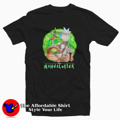 The Mandalorick Rick and Morty Unisex T-shirt On Sale