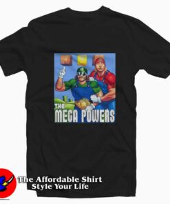 The Mega Powers Hulk Hogan Randy Savage T-Shirt On Sale The Mega Powers Hulk Hogan Randy Savage T-Shirt On Sale