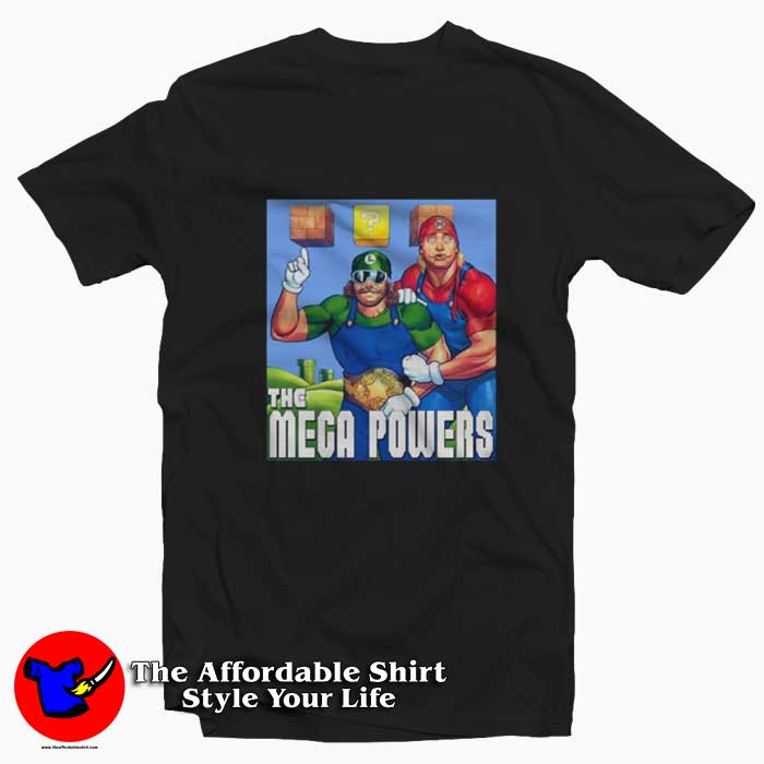 The Mega Powers Hulk Hogan Randy Savage T-Shirt On Sale The Mega Powers Hulk Hogan Randy Savage T-Shirt On Sale