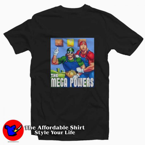 The Mega Powers Hulk Hogan Randy Savage T-Shirt On Sale The Mega Powers Hulk Hogan Randy Savage T-Shirt On Sale