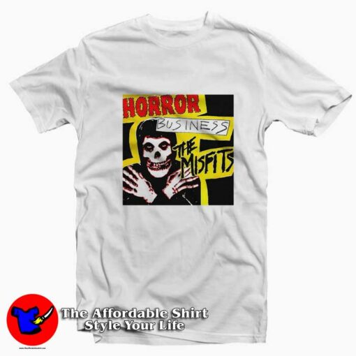 The Misfits Horror Business Album Cover T-shirt On Sale