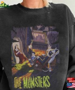 The Munster Halloween Shirt Frankenstein Tee Tv Series Hoodie T-Shirt