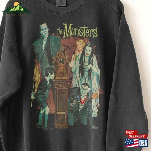 The Munster Shirt Halloween Haunted Mansion Unisex Sweatshirt