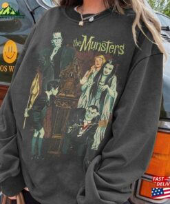 The Munster Shirt Halloween Haunted Mansion Unisex Sweatshirt 2 The Munster Shirt Halloween Haunted Mansion Unisex Sweatshirt 3