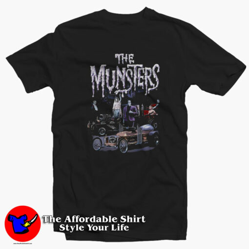 The Munsters Family Classic Horror Unisex T-Shirt On Sale