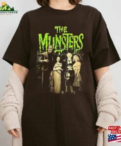 The Munsters Family T-Shirt Monsters Halloween Party 2023 Hoodie Sweatshirt The Munsters Family T-Shirt Monsters Halloween Party 2023 Hoodie Sweatshirt