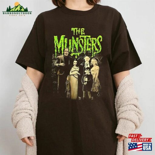 The Munsters Family T-Shirt Monsters Halloween Party 2023 Hoodie Sweatshirt