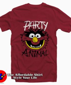 The Muppets Party Animal Tee Shirt The Muppets Party Animal Tee Shirt