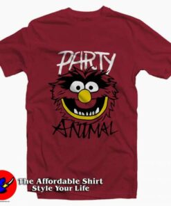 The Muppets Party Animal Tee Shirt The Muppets Party Animal Tee Shirt