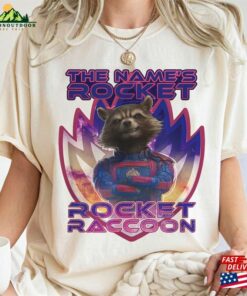 The Name’S Rocket Raccoon Shirt Guardians Of Galaxy Volume 3 Marvel Movie 2023 Classic Hoodie