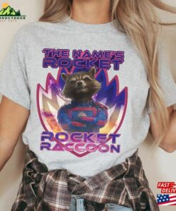 The Name'S Rocket Raccoon Shirt Guardians Of Galaxy Volume 3 Marvel Movie 2023 Classic Hoodie 4