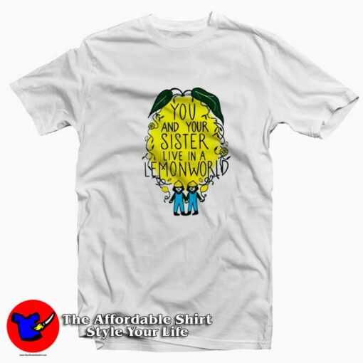 The National Live In a Lemon World Graphic T-Shirt On Sale