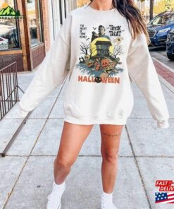 The Night He Came Home Shirt Retro Michael Myers Horror Movies Tee Unisex Classic