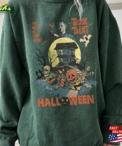 The Night He Came Home Shirt Retro Michael Myers Horror Movies Tee Unisex Classic 2 The Night He Came Home Shirt Retro Michael Myers Horror Movies Tee Unisex Classic 3