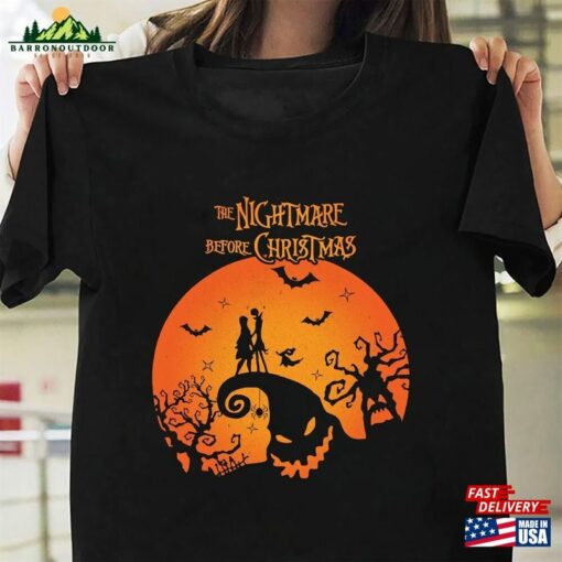 The Nightmare Before Christmas Halloween Shirt Haunted Mansion Party 2023 Sweatshirt Classic