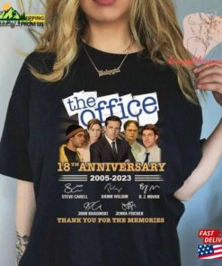 The Office Movie 18Th 2005 2023 Thank You For Memories T-Shirt Michael Scott Shirt Sweatshirt Hoodie