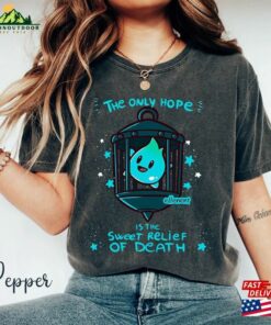 The Only Hope Is Sweet Relief Of Death Shirt Lumalee Luna Star Classic Sweatshirt