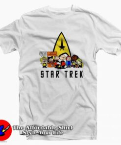 The Peanuts Star Trek Snoopy And Friends T shirt On Sale 2