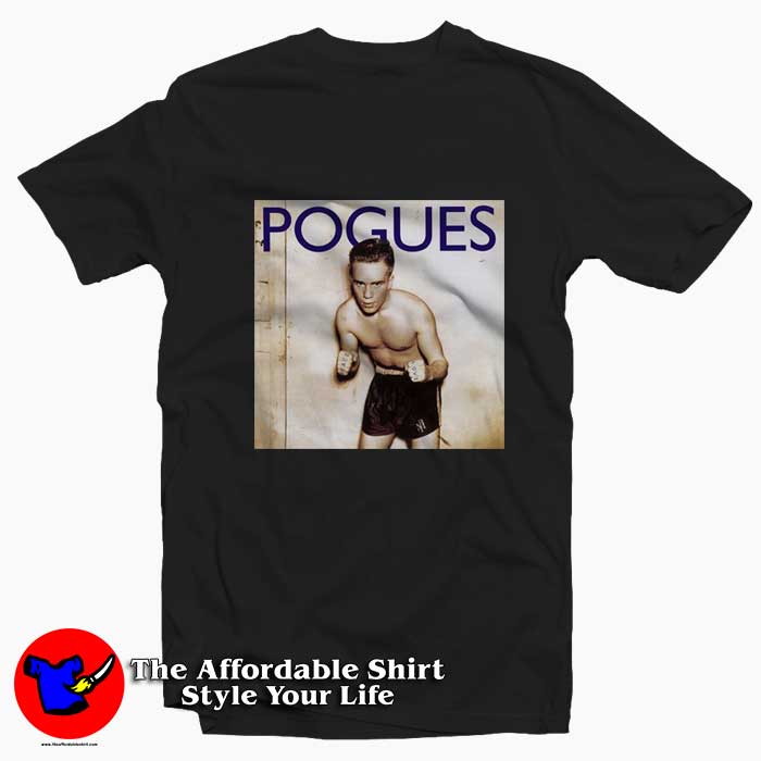 The Pogues Peace and Love Graphic Vintage T-Shirt On Sale The Pogues Peace and Love Graphic Vintage T-Shirt On Sale