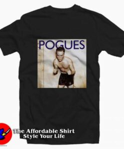 The Pogues Peace and Love Graphic Vintage T-Shirt On Sale