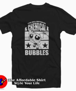 The Powerpuff Girls Chemical X Bubbles T-Shirt The Powerpuff Girls Chemical X Bubbles T-Shirt