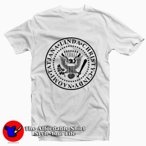 The Ramones Logo Personalized Tee Shirt