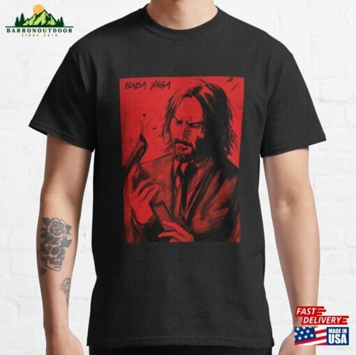 The Resurgence Of John Wick Classic T-Shirt Hoodie Sweatshirt