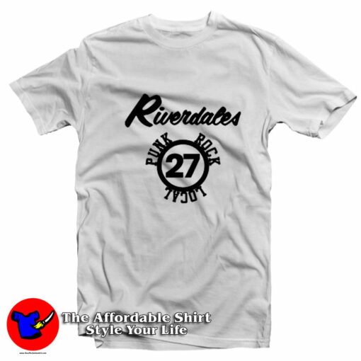 The Riverdales Punk Rock Local Graphic T-Shirt On Sale