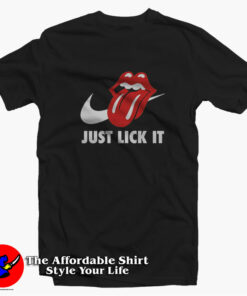 The Rolling Stone x Nike Just Lick It Parody T-shirt On Sale The Rolling Stone x Nike Just Lick It Parody T-shirt On Sale